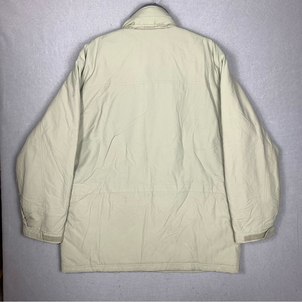 Vintage LL Bean Coat Mens XL Beige Parka Thinsulate Insulated Winter Jacket 0UU6 - Picture 2 of 16